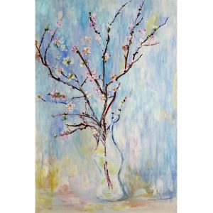 QUINCES IN BLOOM