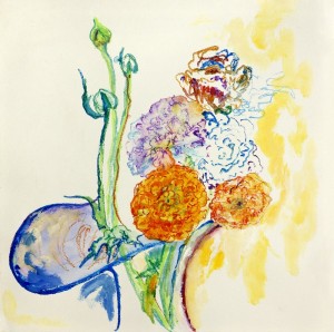 VASE WITH FLOWERS